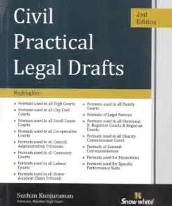 SWP's Civil Practical Legal Drafts by Sushan Kunjuraman - 2nd Edition 2025