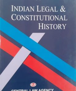CLA's Indian Legal & Constitutional History by Dr. N.V. Paranjape
