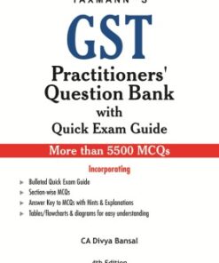 Taxmann's GST Practitioners' Question Bank by Divya Bansal