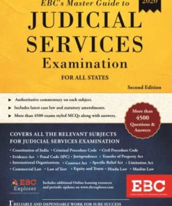 EBC's Master Guide to Judicial Services Examination by EBC, 2nd Edition 2020
