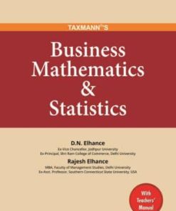 Taxmann's Business Mathematics & Statistics by D.N Elhance