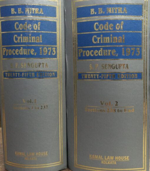 KLH's Code of Criminal Procedure, 1973 (2 Volumes) by B.B. Mitra - 25th Edition 2022 - Image 2