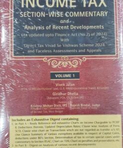 B.C. Publication's Income Tax Section Wise Commentary and Analysis of Recent Developments by Vivek Jalan