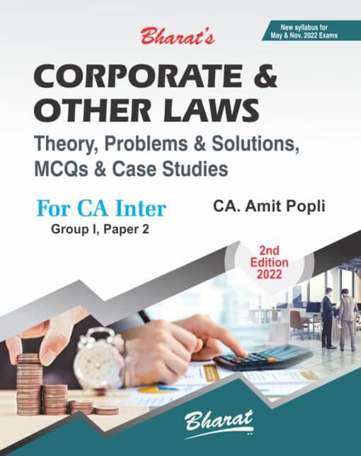 Bharat's Corporate & Other laws by CA. Amit Popli for May 2022 Exam