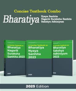 Taxmann's Concise Textbook COMBO for India's Criminal Laws—BNS | BNSS | BSA – Edition 2025