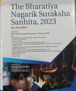 DLH's The Bharatiya Nagarik Suraksha Sanhita, 2023 by Mulla - 1st Edition 2024