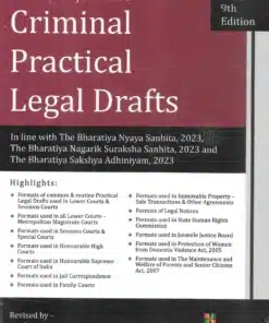 SWP's Criminal Practical Legal Drafts by Sushan Kunjuraman - 9th Edition 2025