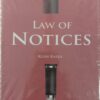 Vinod Publication's Law of Notices by Kush Kalra - 2nd Edition 2023