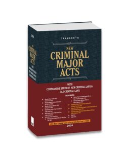 Taxmann's New Criminal Major Acts | POCKET | HARDBOUND - 1st Edition July 2024