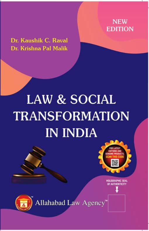 ALA's Law & Social Transformation In India by Krishna Pal Malik - 5th Edition 2023