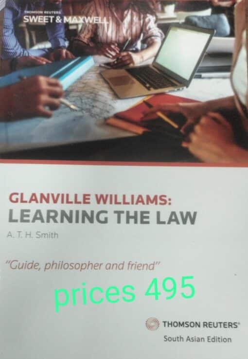 Sweet & Maxwell's Learning the law by Glanville Williams - South Asian Reprint