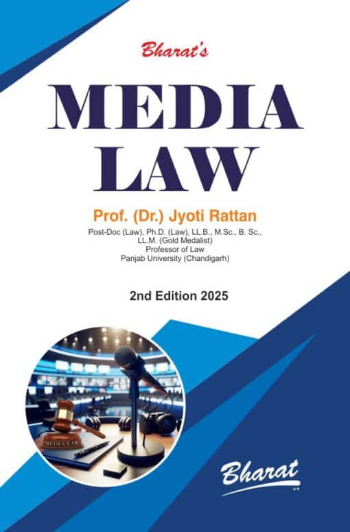 Bharat's Media Law by Dr. Jyoti Rattan - 2nd Edition 2025