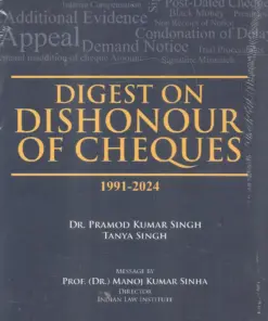 Vinod Publication's Digest on Dishonour of Cheques 1991-2024 by Dr. Pramod Kumar Singh