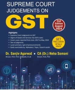 Commercial's Supreme Court Judgements on GST by Dr. Sanjiv Agarwal