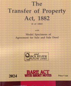 Lexis Nexis’s Transfer of Property Act, 1882 (Bare Act) - 2024 Edition