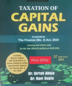 Commercial's Taxation of Capital Gains By Dr Girish Ahuja Dr Ravi Gupta