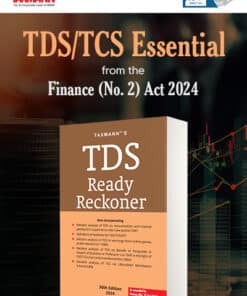 Taxmann's TDS Ready Reckoner - 30th Edition September 2024