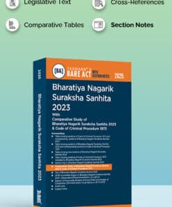 Taxmann's Bharatiya Nagarik Suraksha Sanhita 2023 – Bare Act with Section Notes - Edition 2025