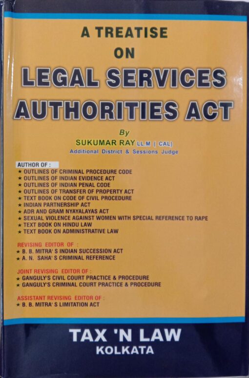 TNL's A Treatise on Legal Services Authorities Act by Sukumar Ray