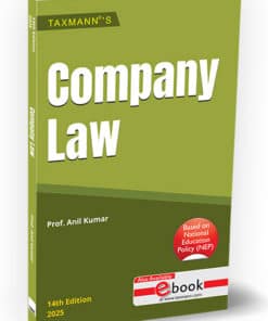 Taxmann's Company Law | UGCF by Anil Kumar - 14th Edition 2025