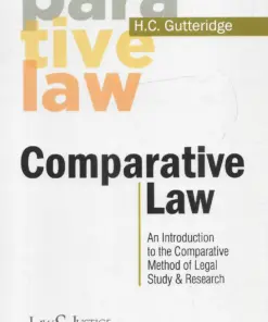 LJP's Comparative Law by H.C. Gutteridge