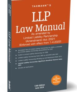 Taxmann's LLP Law Manual - 13th Edition June 2024