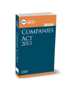 Taxmann's Companies Act (Bare Act) - 12th Edition June 2024