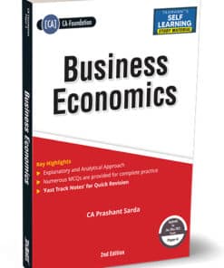 Taxmann's Study Material - Business Economics (Economics) by Prashant Sarda for May 2025