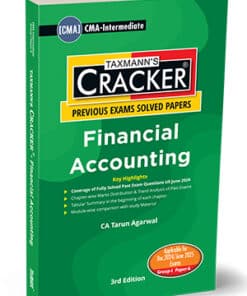 Taxmann's Cracker - Financial Accounting (FA) by Tarun Agarwal for Dec 2024 Exams