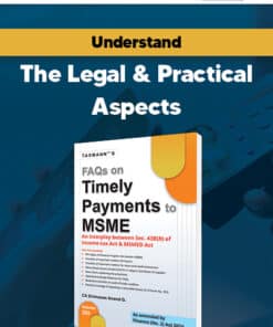 Taxmann's FAQs on Timely Payments to MSME by Srinivasan Anand G - Edition September 2024