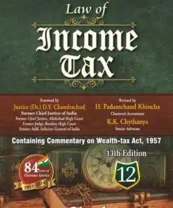 Bharat's Law of Income Tax (Volume 12) By Sampath Iyengar - 13th Edition 2025