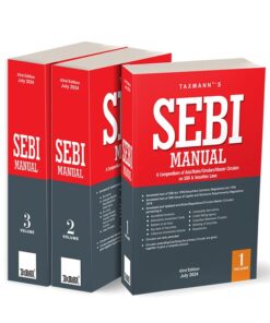 Taxmann's SEBI Manual with Sebi Case Laws Digest by Taxmann - 43rd Edition July 2024