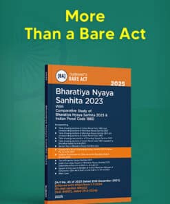 Taxmann's Bharatiya Nyaya Sanhita, 2023 (Bare Act) - Edition 2025