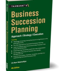 Taxmann's Business Succession Planning by Ravi Mamodiya