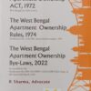 B.C. Publication's The West Bengal Apartment Ownership Act, 1972 by R Sharma - Edition 2024