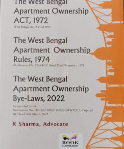 B.C. Publication's The West Bengal Apartment Ownership Act, 1972 by R Sharma - Edition 2024