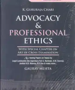 Vinod Publication's Advocacy & Professional Ethics by K. Gururaja Chari