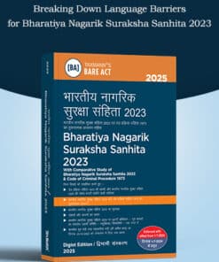 Taxmann's Bharatiya Nagarik Suraksha Sanhita 2023 | Diglot Edition (Bare Act)