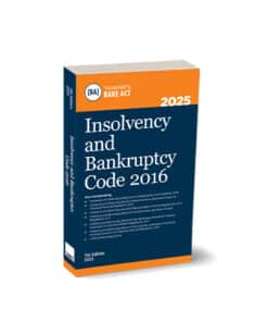 Taxmann's Insolvency and Bankruptcy Code 2016 – POCKET | Bare Act - 7th Edition 2025