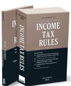 Taxmann's Income Tax Rules - 62nd Edition March 2025