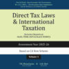 Snow white's Direct Tax Laws & International Taxation by T. N. Manoharan for May 2025