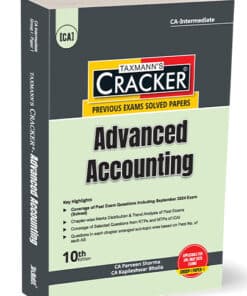 Taxmann's Cracker - Advanced Accounting by Parveen Sharma for Jan 2025