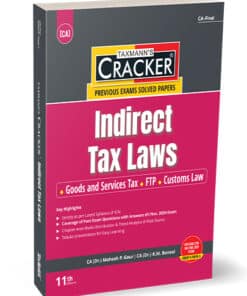 Taxmann's Cracker - Indirect Tax Laws by Mahesh Gour for May 2025 Exams