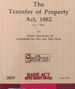 Lexis Nexis’s Transfer of Property Act, 1882 (Bare Act) - 2025 Edition