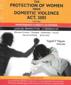 Whitesmann's Commentary on Protection of Women from Domestic Violence Act, 2005 by Yogesh V. Nayyar