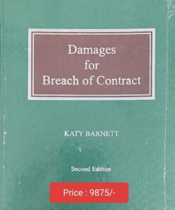 Sweet & Maxwell's Damages for Breach of Contract by Katy Barnett - 2nd South Asian Edition 2024