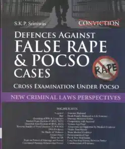 Vinod Publication's Defences Against False Rape & POCSO Cases by S. K. P. Sriniwas